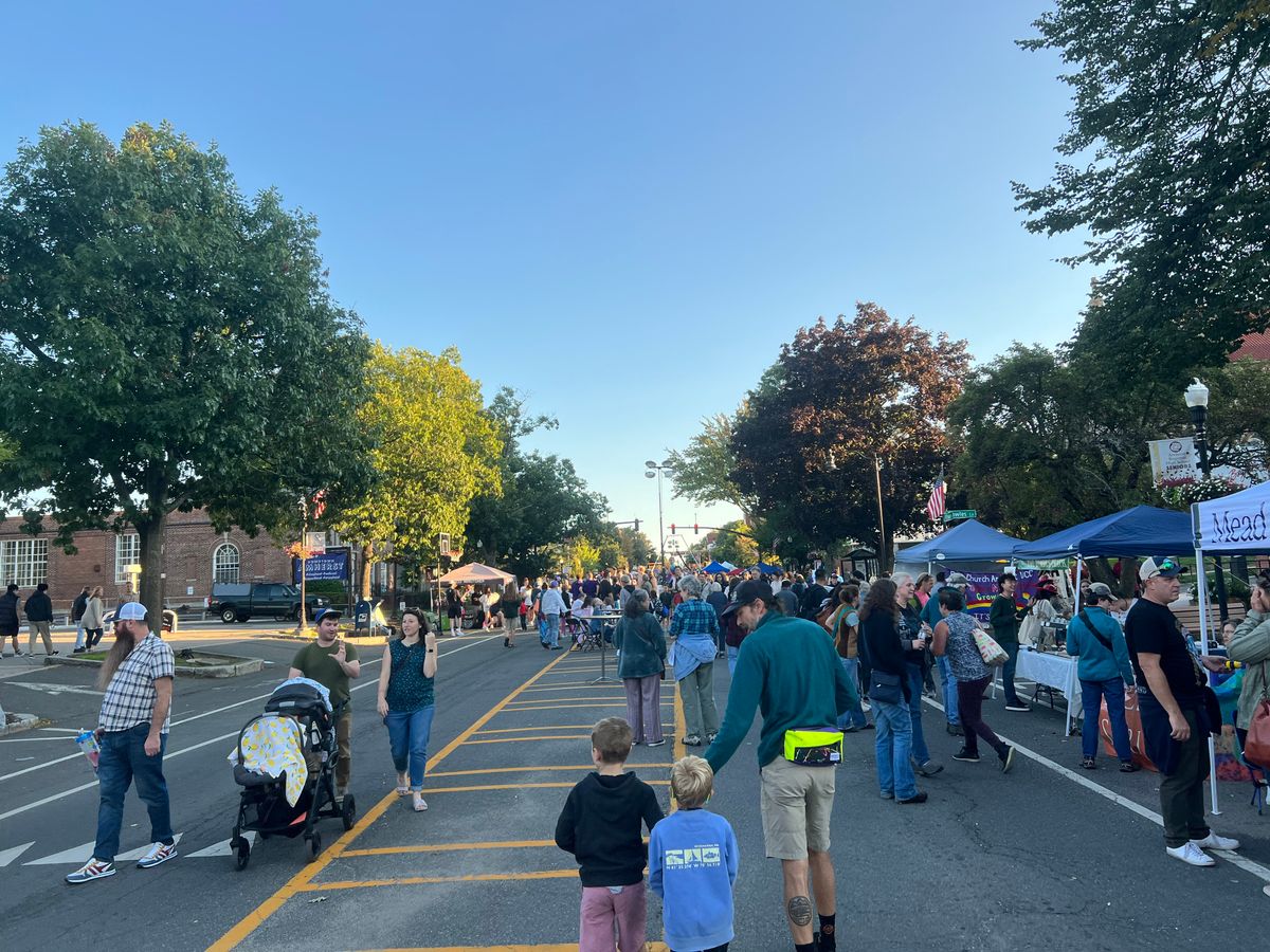Town of Amherst Block Party Draws Thousands