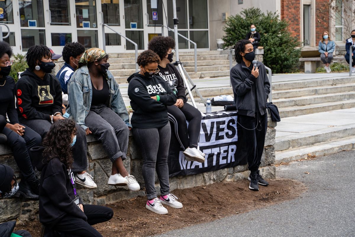BSU Members Say College’s Response to #BlackMindsMatter Protest is “Reactionary and Performative”