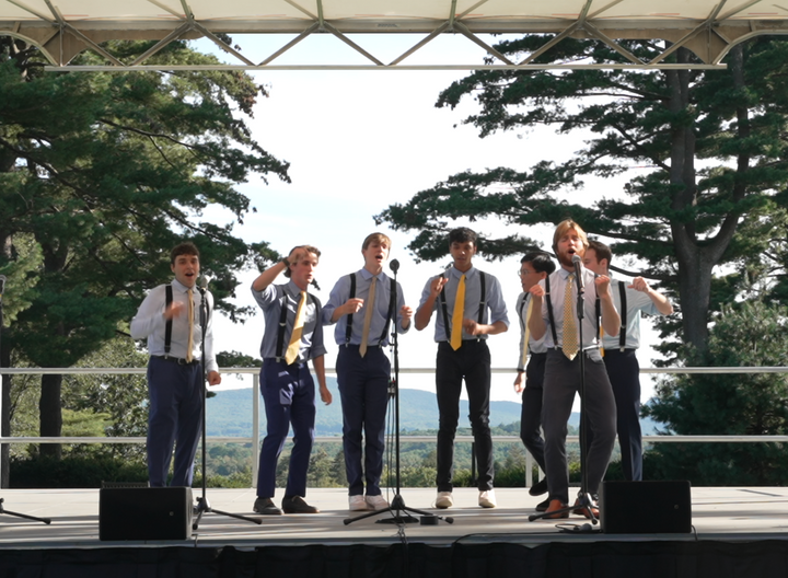 The Singing College Shines at A Cappella Showcase