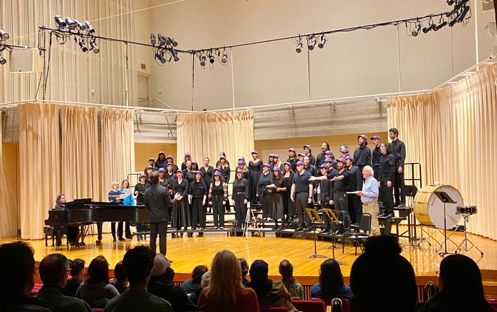 Choral Society Performs Family Weekend Concert